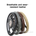 Non-slip and breathable car steering wheel cover